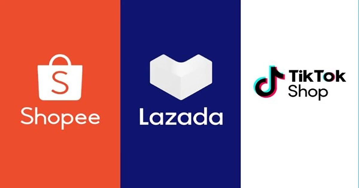 Shopee、Lazada 与 TikTok Shop 平台标识